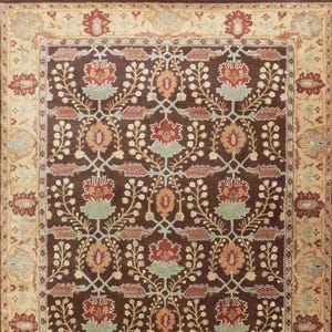 Brandon Brown PB Traditional Oriental Handmade Tufted 100% Woolen Area Rugs And Carpet