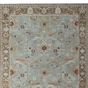 New Channing 8X10 Feet PB Traditional Oriental Handmade Tufted 100% Woolen Area Rugs And Carpet Made With Fine Wool