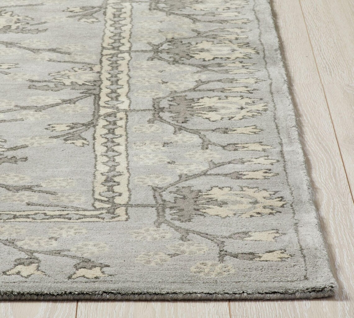 Kennedy Rugs Kennedy Multi Blue PB Traditional Oriental Handmade Tufted 100% Woolen ...