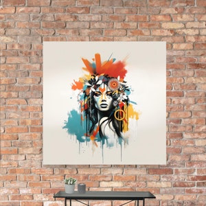 Colorful Boho Art Print | Boho Poster | Cute Boho Print | Home Wall Art | Office Wall Art | Unique Wall Art