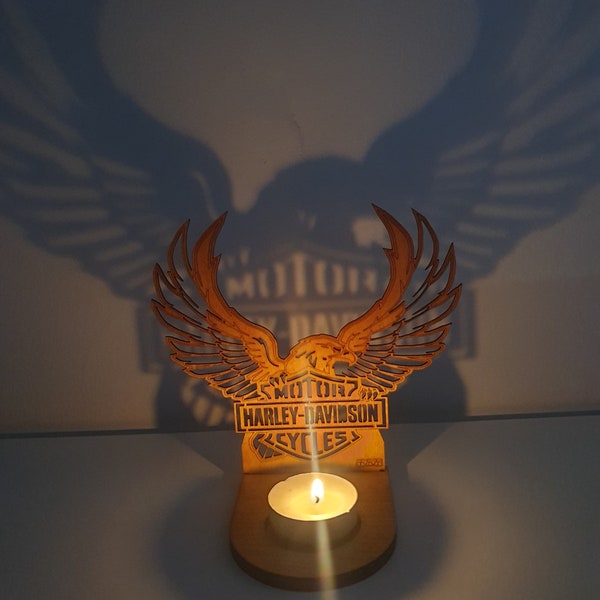 Nice Harley Davidson candle holder, XXL model