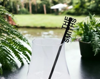 Customizable Drink Name Stirrers | Personalized Swizzle Sticks Set,drink stirrers 30/50/80PCS ,custom wedding stirrers,custom party