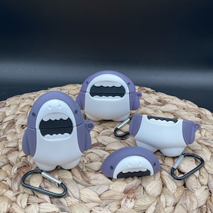 Cute Shark 3D AirPod Case Cover