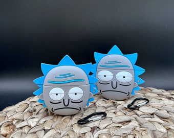Rick And Morty Airpod Pro Case Rick 3D AirPod Case Cover