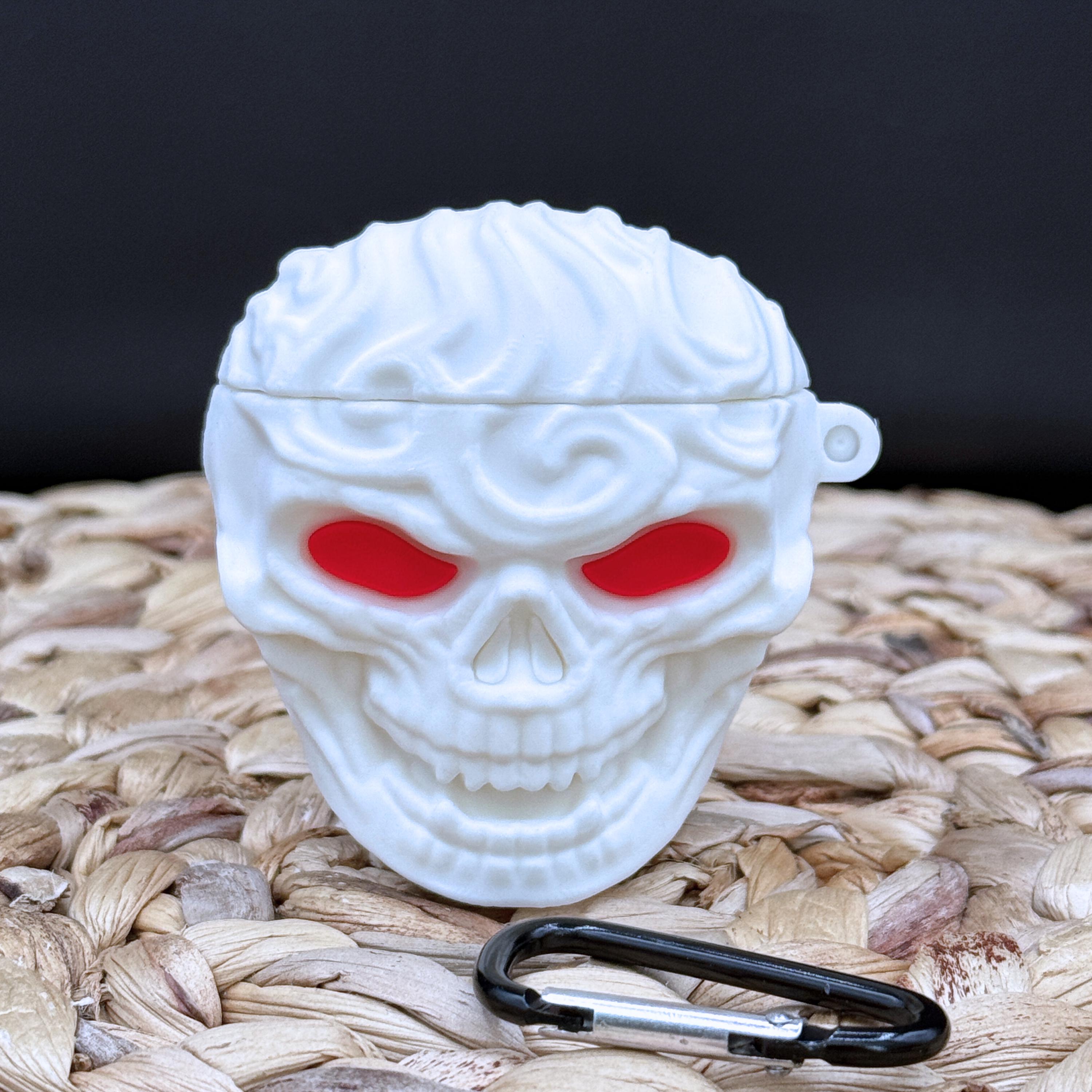 Angry Red Eyed Skeleton 3D AirPod Case Cover Gen 1/2 - Etsy