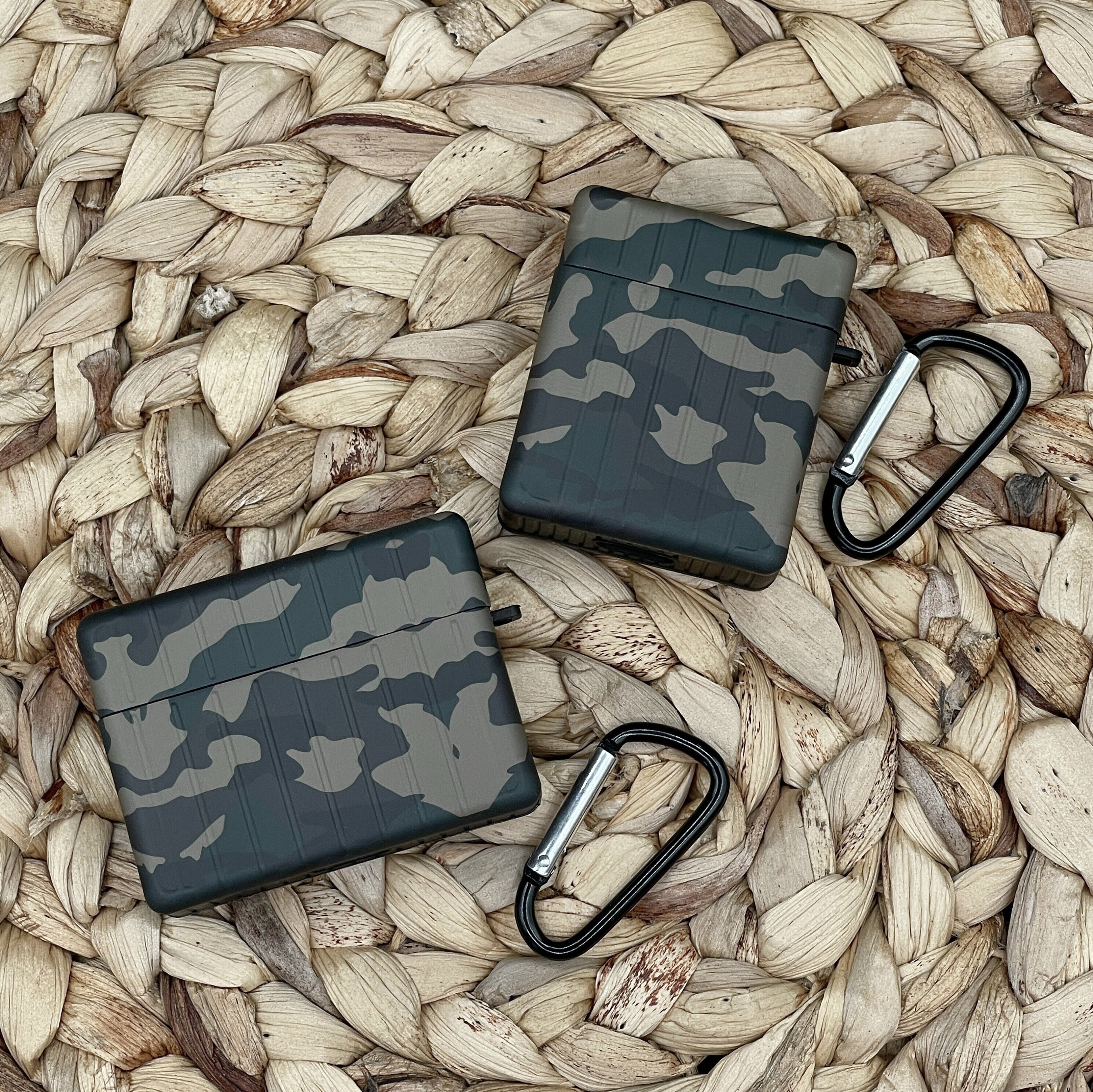 Beyond Cell 2pc Snap on Cover Case for AirPods Pro Max Camo