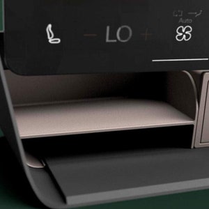 Middenconsole organizer voor Polestar 2, middenconsole verdeler.