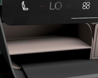 Middle console organizer for Polestar 2, mittelkonsole divider.