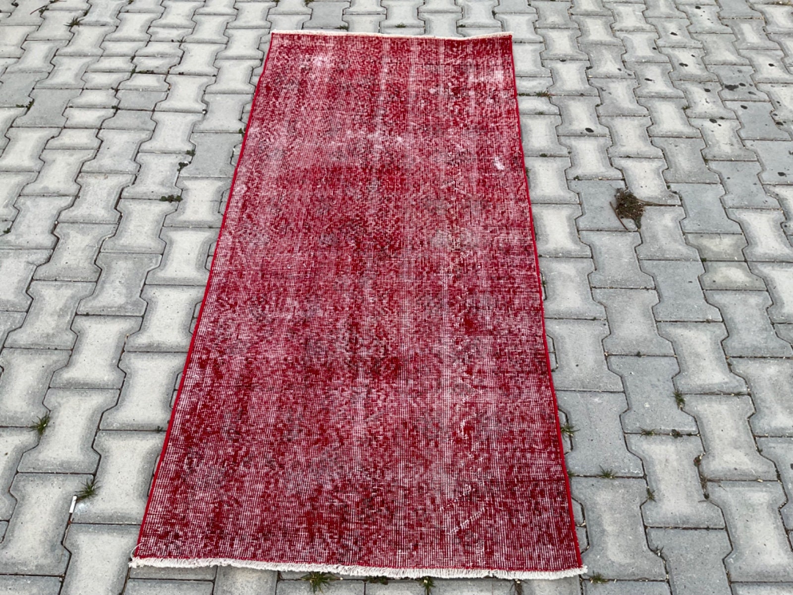 オーバーダイ✳︎50×210✳︎クリスマスレッド ロング トルコ