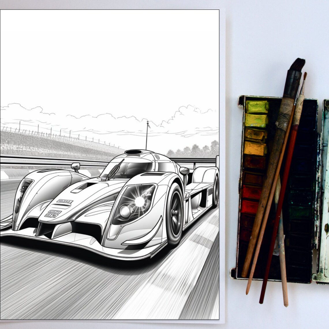 30 Car Coloring Book Car Coloring Page Car Coloring Auto - Etsy
