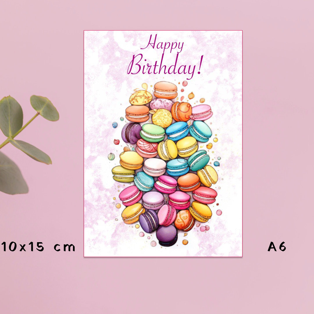 Printable Birthday Card, Happy Birthday Card, Digital Birthday Card ...