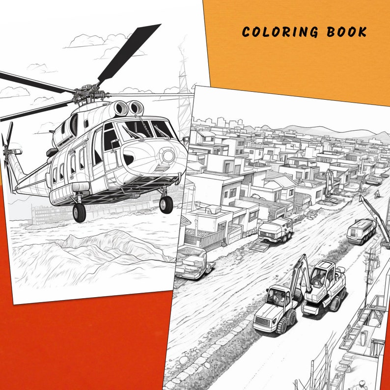 30 Car Coloring Book, Car Coloring Page, Car Coloring, Construction