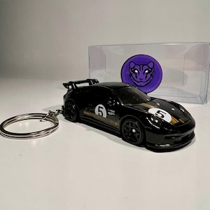 Porsche 911 GT3 Hot Wheels Keychain