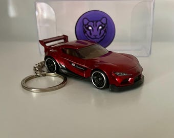 Toyota Supra MK5 Hot Wheels Keychain