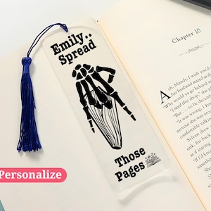 Personalized Smut bookmark for smut lover gift, dark romance reader book mark, spicy reader book mark gift, bookish booktok merch smut gift