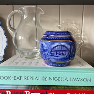 Vintage Ringtons Tea Caddy: 80th Anniversary Windsor Castle Design
