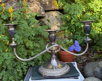 Vintage Viners Alpha Plate Candelabra
