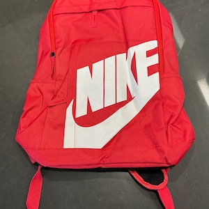 nike backpacks on sale red Custom Brasilia Medium Backpack NKDH7709 University Featuring a laptop sleeve and an adjustable fit Nike Hoops Elite Pro Backpack