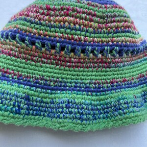 Colorful Knit bucket hat gift image 3