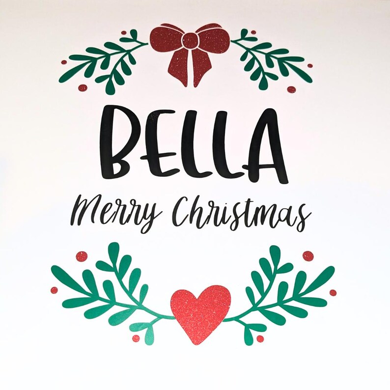 Personalised Christmas Eve Gift Box | Christmas Wreath Gift Box | Xmas Eve Gift Box | Christmas Eve Box | Xmas Eve Box | Children's Christmas Box | 1st Christmas Gift Box | 1st Christmas Box