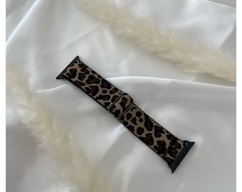 Leopard Apple Watch Band, Apple Watch Band für 38mm 40mm 41mm 42mm 44mm 45mm, Animalprint Apple Watch Band, Apple Watch Armband