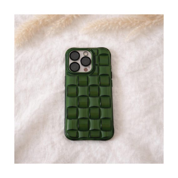Struktur Handyhülle, 3D Handyhülle, Handyhülle für iPhone 7,8,X,XS,XR,11,12,13,14, Quadratische Handyhülle, Karo Muster Handyhülle,Grid case