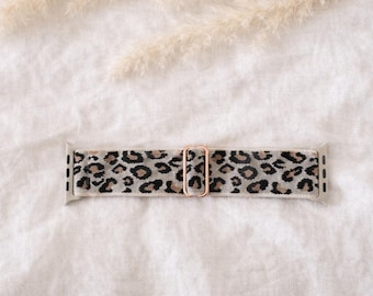 Leopard Apple Watch Band, Apple Watch Band for 38mm 40mm 41mm 42mm 44mm 45mm, Animal Print Apple Watch Band, Apple Watch Bracelet