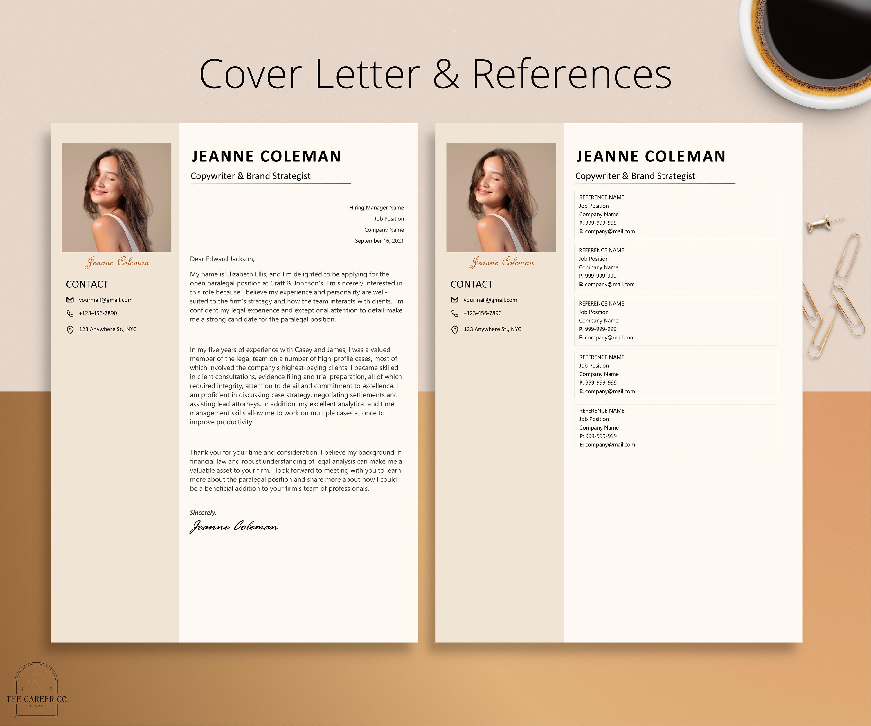 Modèle de CV, CV Word, pages, modèle de CV professionnel, cadre
