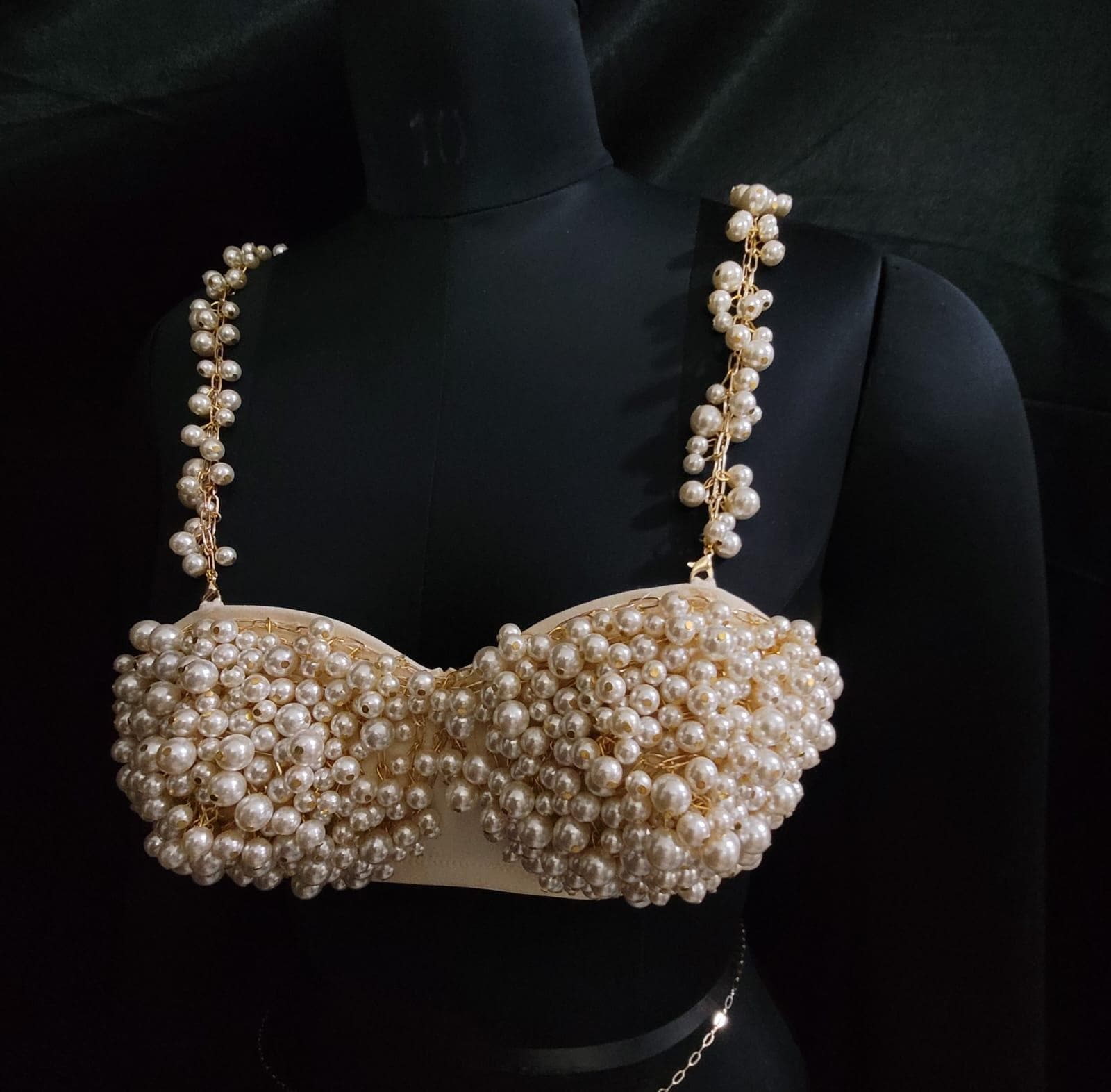 Pearl Bustier - Etsy