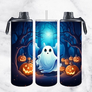 Halloween Ghost Water Bottle