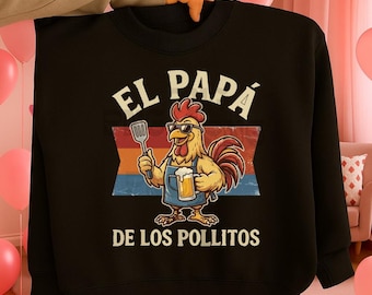 El Papa De Los Pollitos Gallo PNG, Divertido Papá Sublimación Descarga Digital