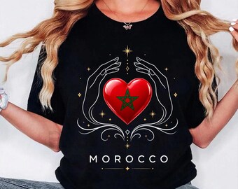Morocco Fan Heart PNG: Moroccan Flag Sport Travel Pride Clipart Country Supporter png Patriotic Graphic (Digital Download)
