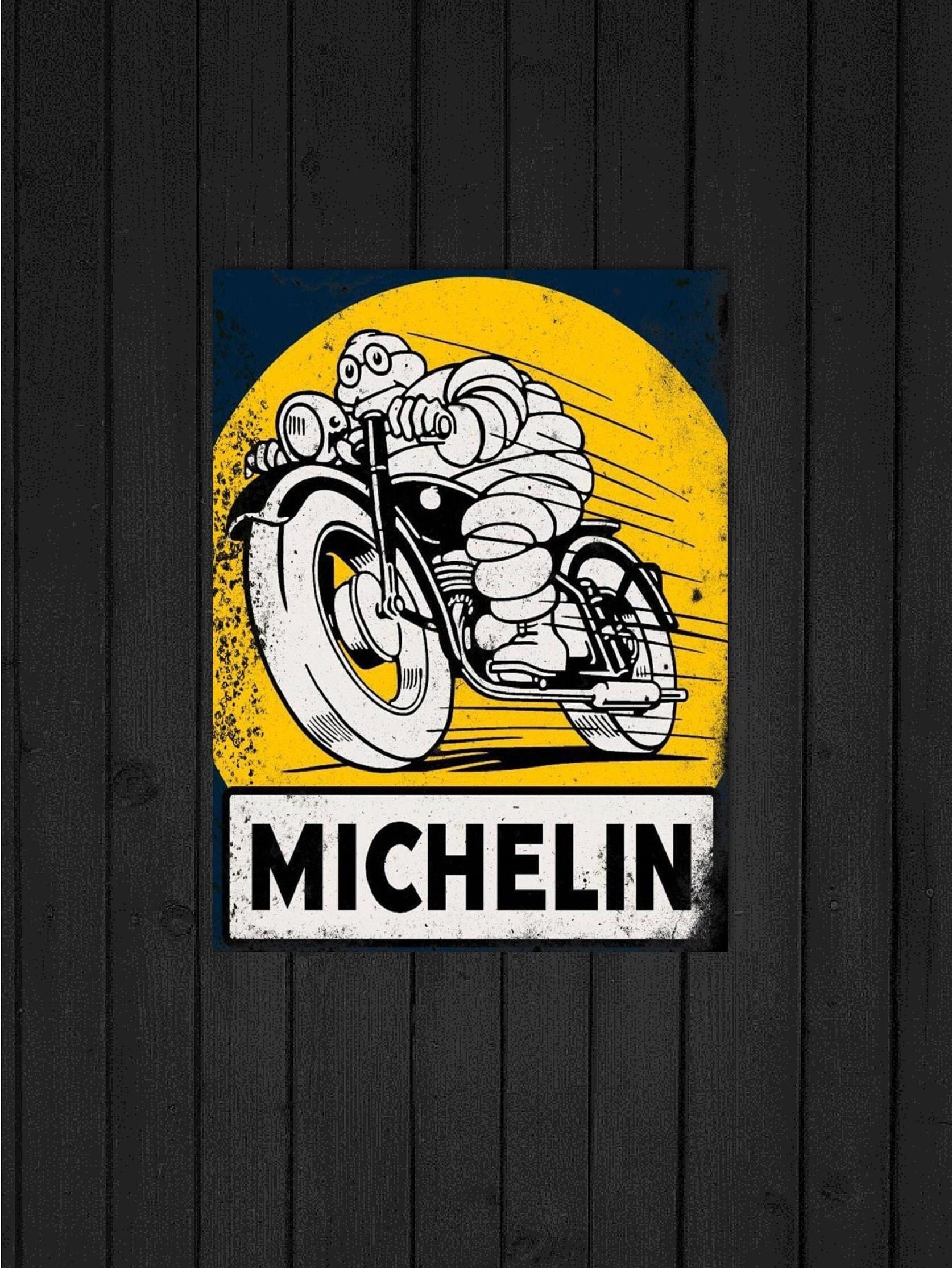 Michelin Man Illuminated Dealership Showroom Sign Bibendum Michelin Tyre  Man Light up Advertising Dealer Display 