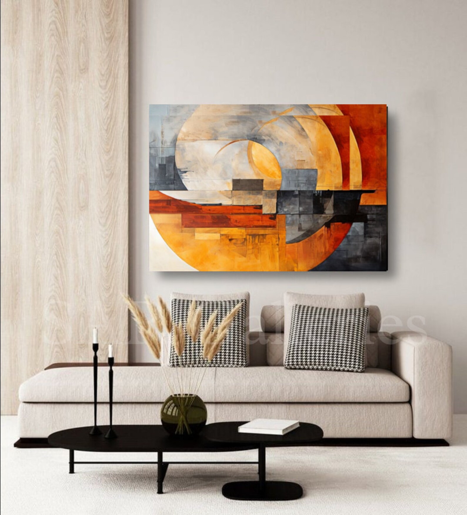 Original Abstract Painting, Abstract Art for Home and Office, Acrylic Painting, Modern Wall Art ...