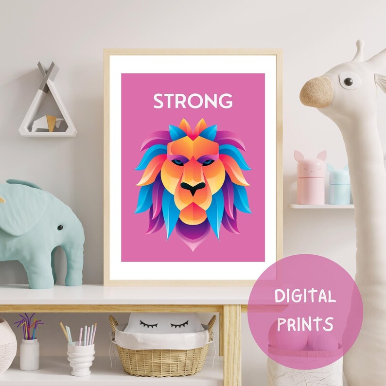 Kids Wall Art Kids Room Decor Positive Wall Arts for Kids Etsy