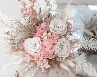 Bridal bouquet "Lilly Rose" made of dried flowers