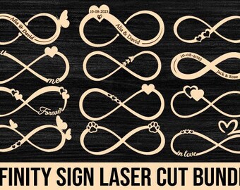 Infinity Sign Laser Cut Bundle