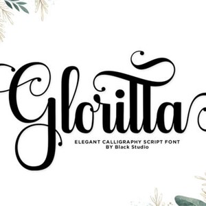 Czcionka Gloritta