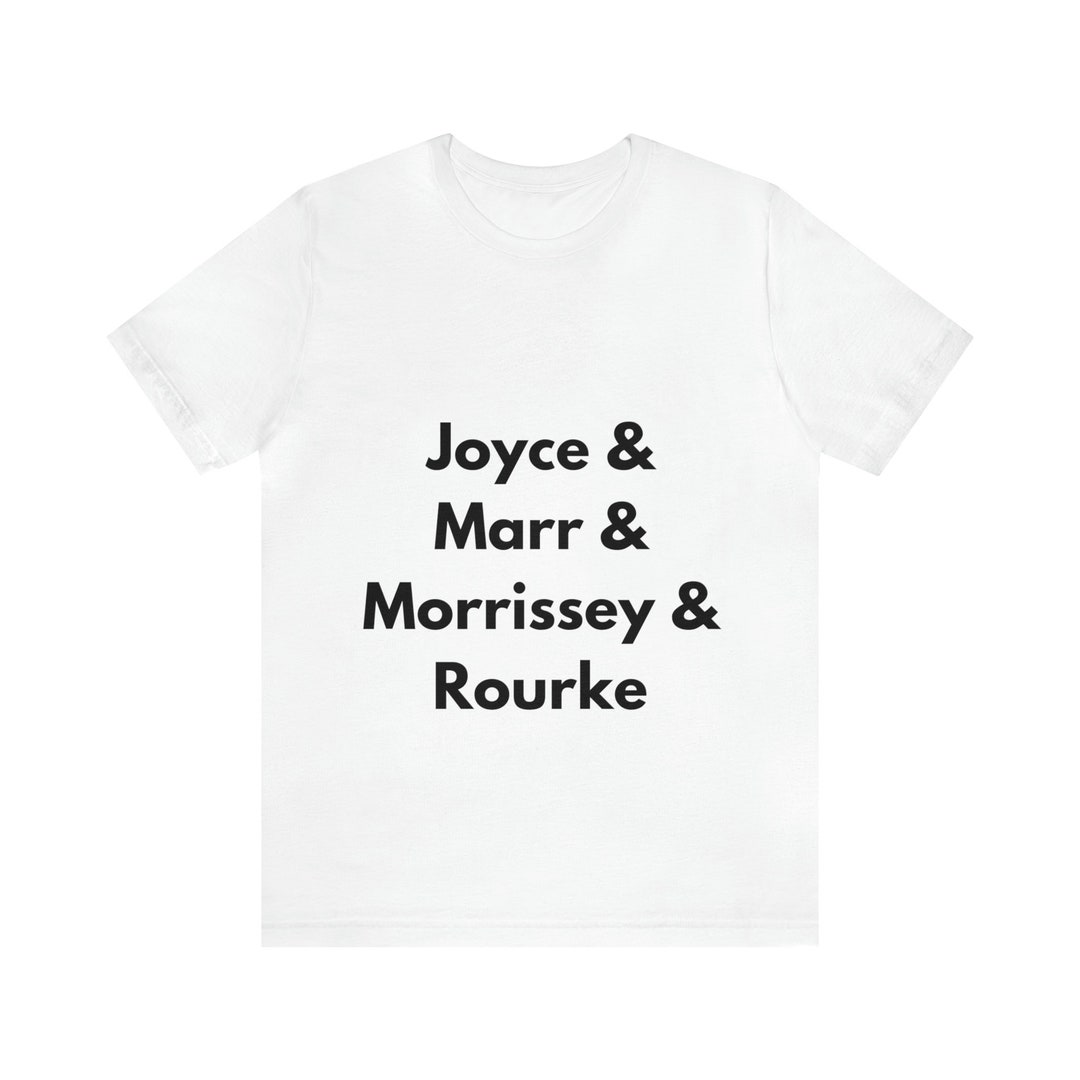 Maglietta Unisex The Smiths Morrissey Marr Cartoon 4114 - Bianca Tee2WINS