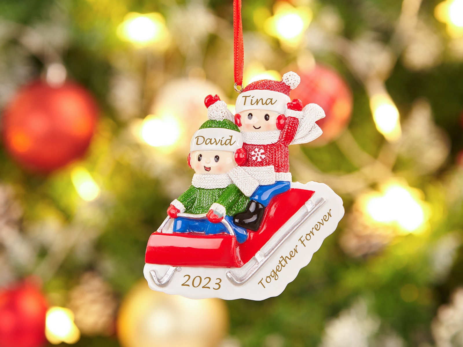26 Family Christmas Ornament Personalizedcustom Christmas Etsy Australia