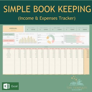 Simple Book Keeping 【Excel】