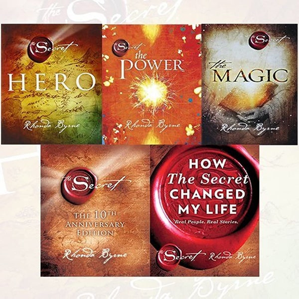 The Secret Series by Rhonda Bryne (5 books) The Secret, The Magic, The Hero, The Power and The Secret Daily Teachings