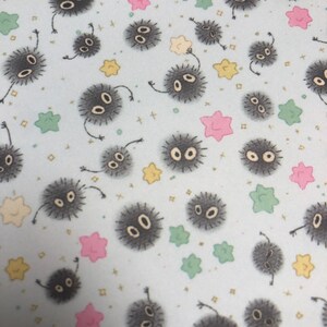 Soot Sprite Ghibli Reusable Sticker Book | Small sticker book | Sticker collecting notebook zdjęcie 3