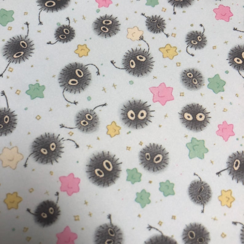Soot Sprite Ghibli Reusable Sticker Book | Small sticker book | Sticker collecting notebook zdjęcie 3