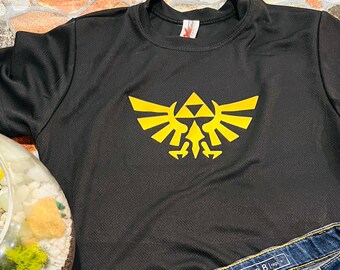 Zelda Triforce logo | Gamers | Nintendo Switch |Youth Tshirts |Tears of the Kingdom |Breath of wild |Kids Unisex Tees| Custom Tees