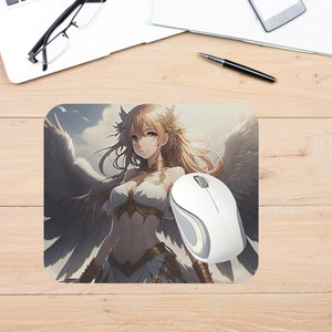 Anime MousePad,Anime Girl,Gaming Desk Mat,Gaming Mousepad,Anime Gifts,Anime Mousepad,Anime Decor,Desk Mat,Cubicle Decor,Office Mousepad,Mats