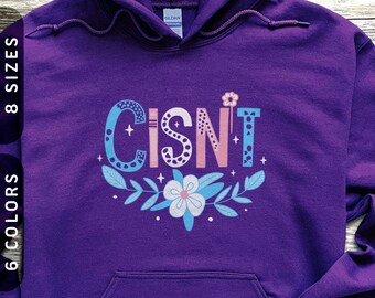Cisn't Trans Hoodie | Subtle Trans Pride Hooded Sweatshirt S-5X