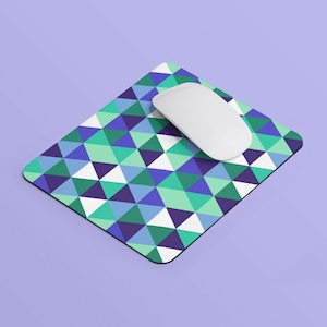 MLM/Gay Triangles Mouse Pad | Rectangle Mouse Pad | Gay Pride Mouse Pad | MLM Pride Flag Mousepad | Home Office Gift