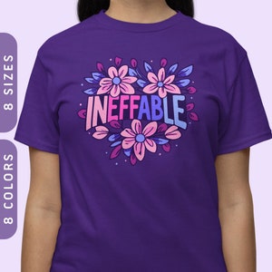 Ineffable T-Shirt | Subtle Omnisexual Tee XS-4X