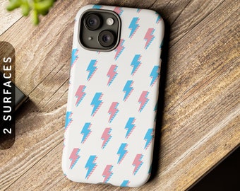 Subtle Trans Thunderbolts Tough Case | iPhone, Samsung Galaxy & Google Pixel